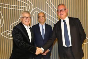 Jean-Pierre Barjon, Eric Woerth et Guillaume de Saint-Seine